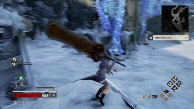 Прохождение CODE VEIN — Часть 9: Снежное поле Саммит