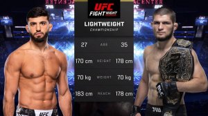 Арман Царукян против Хабиба Нурмагомедова Полный бой - UFC 5