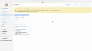 Как работать с отчетом Cash Flow?