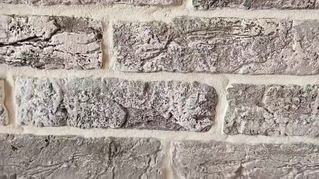 Декоративна гіпсова плитка лофт сіра мікс Brick wall смотреть онлайн