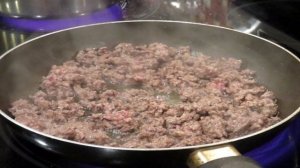 Баклажаны, фаршированные фаршем и грибами