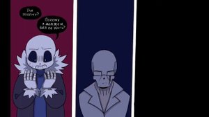 Воспоминание продолжение - комикс undertale часть 1 - ремей?