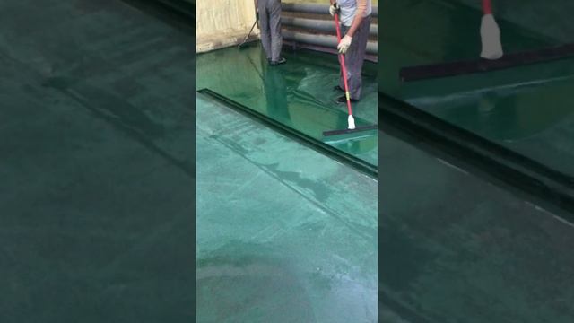 полиуретан-цементные полы для производственного помещения.