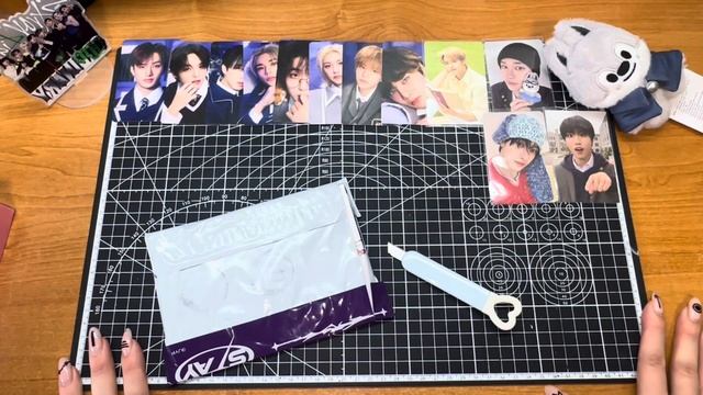 📌 Распаковка карт Stray Kids , много всех, мерч skz | k-pop unpacking