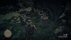 Лагерь налетчиков из Лемойна. RDR2