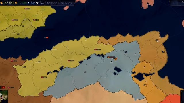 ПРАВИЛЬНЫЙ КРЕСТОВЫЙ ПОХОД НА ВОСТОК №1 (Age Of History 2 Addon+ смотреть онлайн