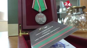 Димитровградскую школьницу наградили медалью «За помощь фронту»