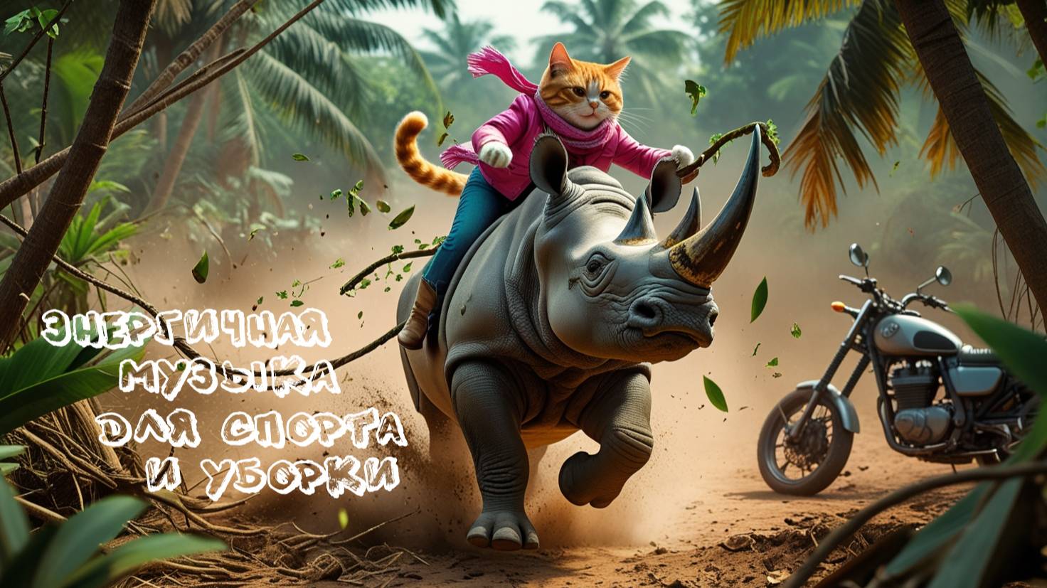 Энергичная музыка для спорта и уборки