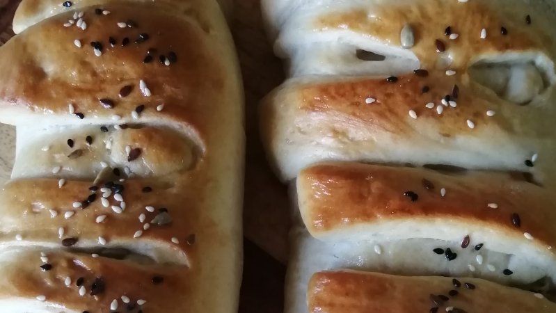 04-06-2025 Пироги с капустой и яблоками 👍