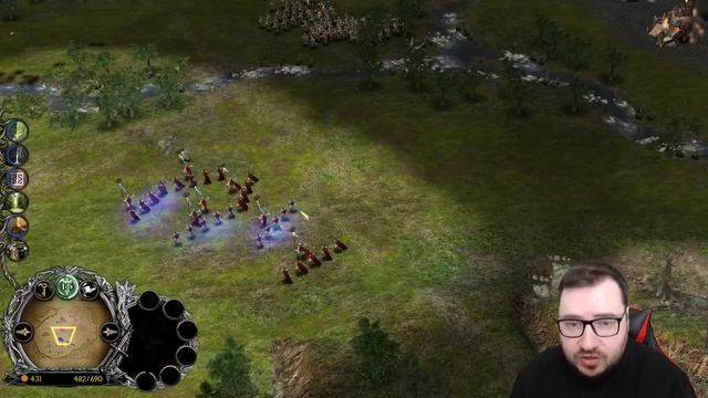 САРУМАН ПЕРЕШЕЛ НА СТОРОНУ ДОБРА. ВЛАСТЕЛИН КОЛЕЦ BFME 2 смотреть онлайн