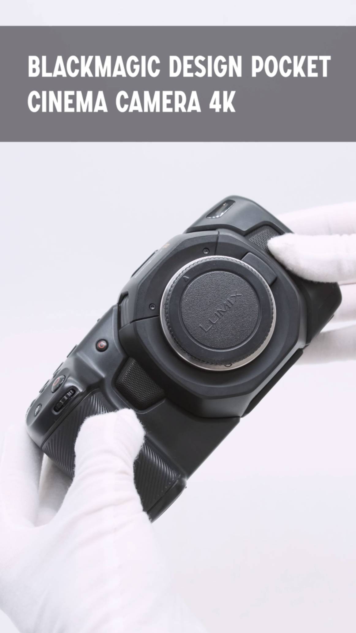 Blackmagic Design Pocket Cinema Camera 4K в упаковке