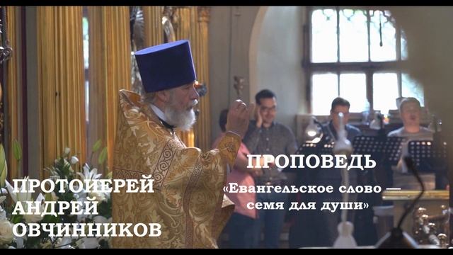 Евангельское слово — семя для души. Притча о сеятеле смотреть онлайн