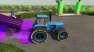 Тракторы на ферме, полной новых предметов и необычных гаражей - это все еще игра?