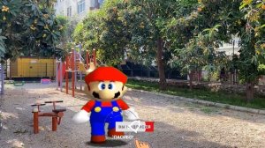 Горка Пожиратель против Марио и Соника! Горка охотится за видео играми