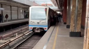 Москва. Метро Мичуринский  проспект, поехали