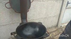 Борщ в казане