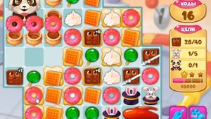 Долина Сладостей 1084 уровень - Candy Valley Level 1084