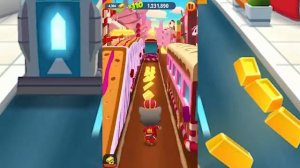 Говорящий Том бег за золотом Король Том #4 - Мега за бег