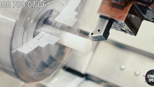 Обработка капролона на TCK56 СТАНКИ ТРЕЙД смотреть онлайн