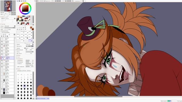 АЛИСА из альтушки для скуфа (speed paint) процесс создания к смотреть онлайн