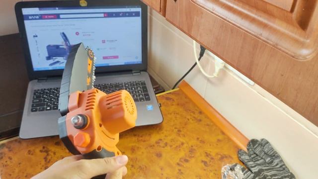 «Аккумуляторная цепная пила Тех.АС TAOE-S6OBL из АЛЛО» смотреть онлайн