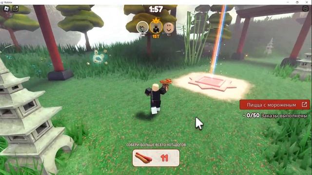 КАК ПОПАСТЬ В ТОП И ПОЛУЧИТЬ ХОТ ДОГ В РОБЛОКС 2024 - НОВЫ смотреть онлайн