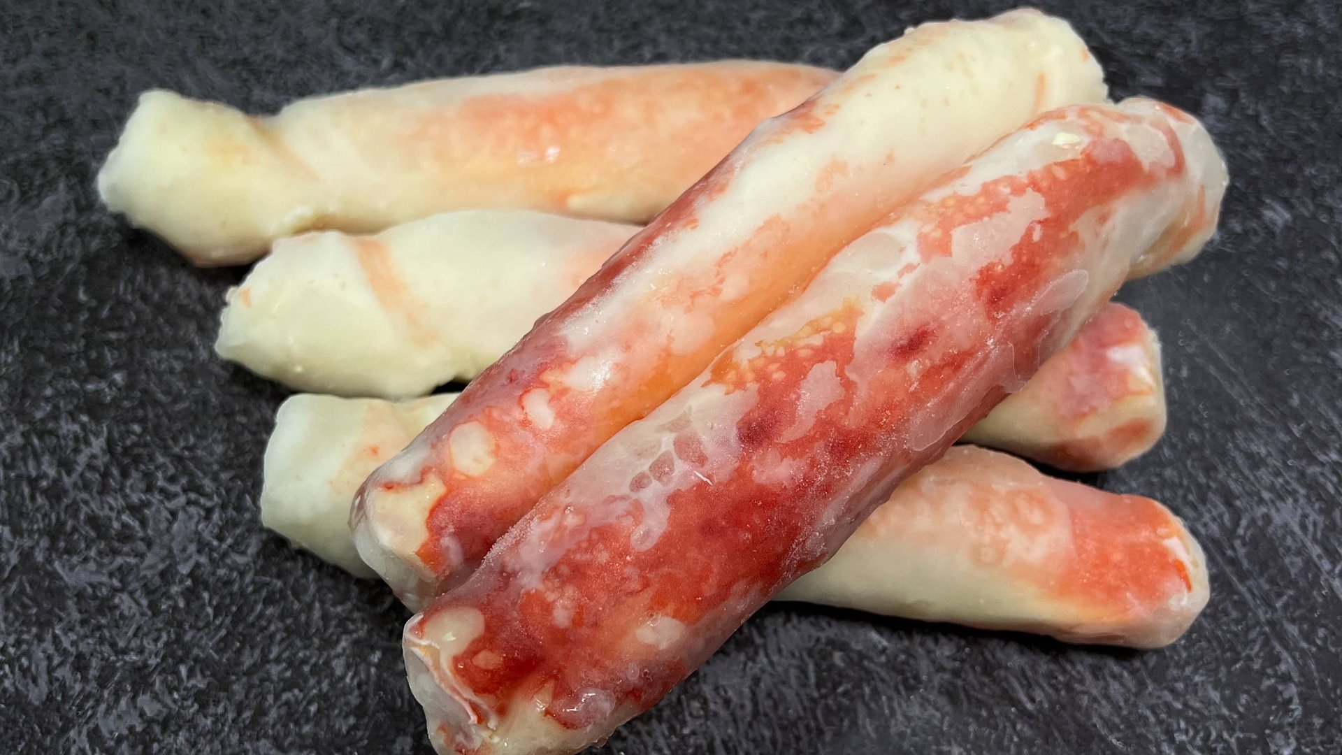 Мясо камчатского краба 1-я фаланга (Экстра), очищенное, варено-мороженое, 14см+, 1кг смотреть онлайн