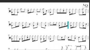 Ariana Grande – 7 Rings 🥁 Drum Cover & Transcription by Villy Quarternote | PDF File Download