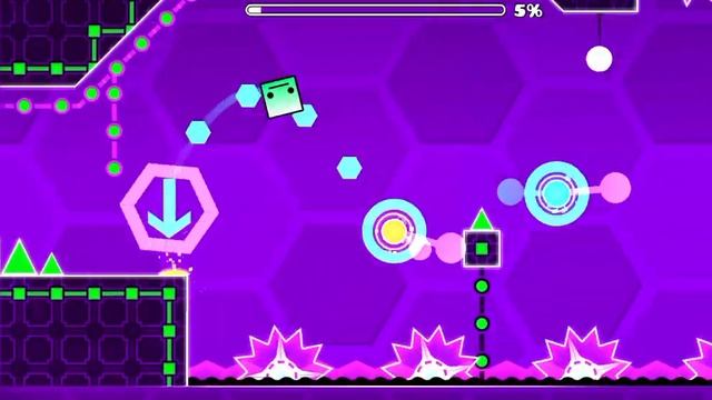 я прошёл blue hell geometry dash 😱 смотреть онлайн