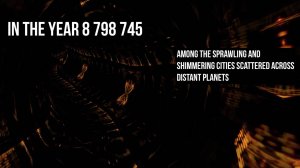 Story # 72: In the year 8,798,745, among the sprawling and shimmering cities...