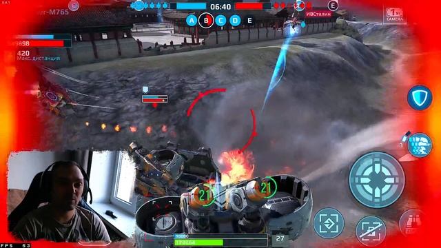 Подборка лучших боев ○ Robot Warfare Геймплей