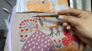 Вышивка крестиком.Продвижения процессов.