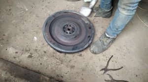 Замена венца маховика Skoda