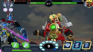 Power Rangers: Legacy Wars Громозорд против Dino Мегазорда