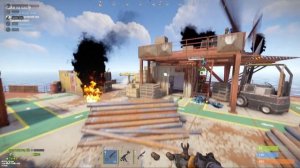 Самый веселый Лут НЕФТЯНОЙ ВЫШКИ В RUST НА СЕРВЕРЕ РОССИ