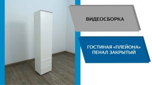 ТЭКС
Видео сборка. Гостиная Плейона. Пенал закрытый.