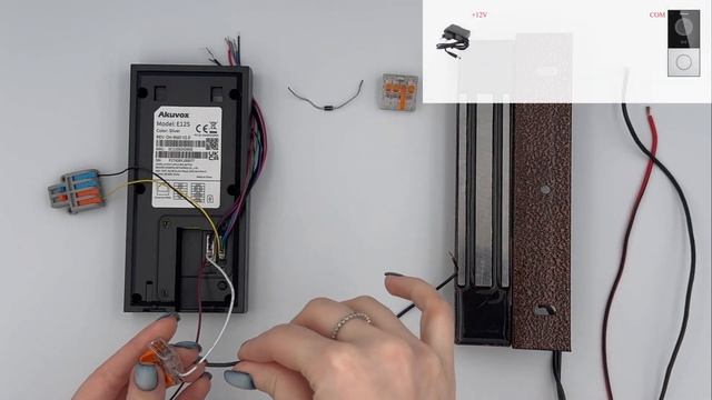 Подключение электромагнитного замка и кнопки выхода. смотреть онлайн