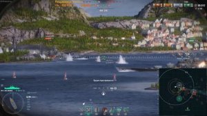 Крейсер Демойн разваливает кабины! Мир кораблей! World of