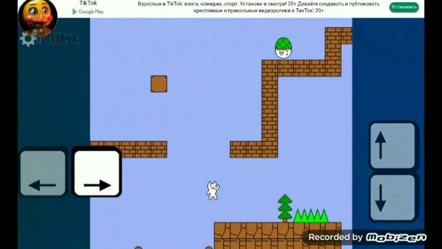 прохождение игры Cat Mario 3 #1 смотреть онлайн