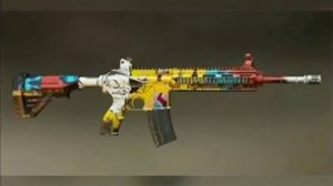 Все скины на м416. Pubg mobile.