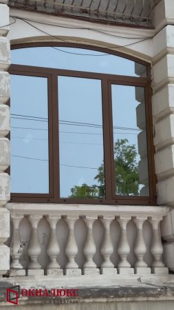 В квартире заменили пластиковые окна на алюминиевые. Заменить окна в Севастополе. ОКНАЛЮКС