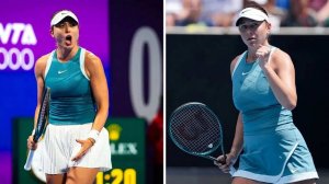 11.02.2025. Паула Бадоса - Аманда Анисимова. WTA Doha. Paula Badosa - Amanda Anisimova
