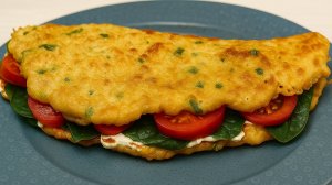 Лепешка из тунца для плотного завтрака! Самый вкусный и быстрый завтрак!