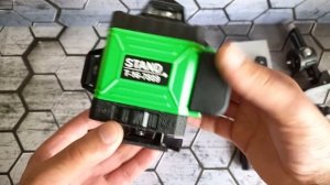 Лазерный уровень 4D  360 градус 16 линий STAND T-16-7889