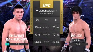 Шавкат Рахмонов против Брюса Ли Полный бой - UFC 5 Fight Night