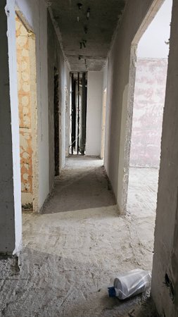 Так выглядит демонтаж до основания в квартире