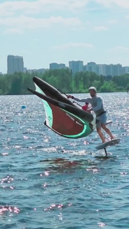Вингфойл | Идеальное воскресенье ветрозависимых | #wingfoil #вингфойл #surf #серфинг
