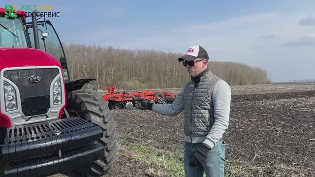 ИСПЫТАЛИ удивление от трактора YTO 2604 c четырехрядной дисковой бороной смотреть онлайн
