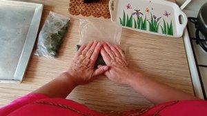 #203. Ферментирую мелиссу заморозкой.