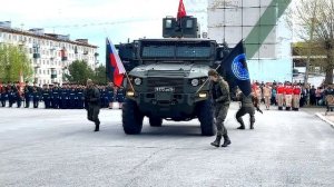 Военный Парад к 80-летию Победы в ВОВ. ЗАТО п. Солнечный